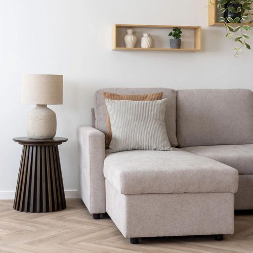 Etagère Murale Rectagulaire Simple En Bambou Naturel - Louane