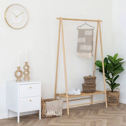 Plaid 130x180cm Taupe Et Beige à Motifs Géométriques - Imane