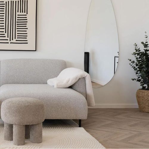 Plaid 130x180cm Fourrure Synthétique Doublé Polyester Ivoire - Ingvar