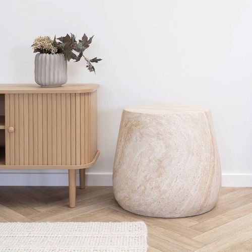 Bout De Canapé En Fibre D'argile Naturelle - Ronny