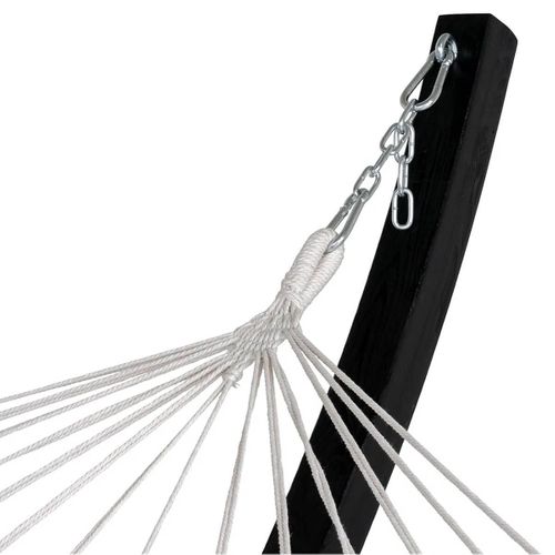 Hamac Pied En Bois De Mélèze Et Toile En Coton Et Polyester - Hamock