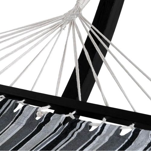 Hamac Pied En Bois De Mélèze Et Toile En Coton Et Polyester - Hamock