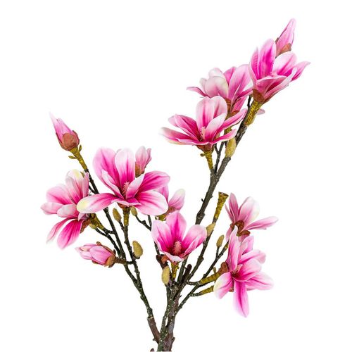 Magnolia à Fleurs Décoratif Artificiel Hauteur 74cm - Magiolia