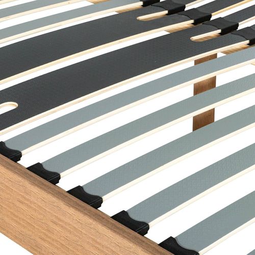 Sommier à Assembler 160x200 Finition Chêne Moyen - Dreamkit