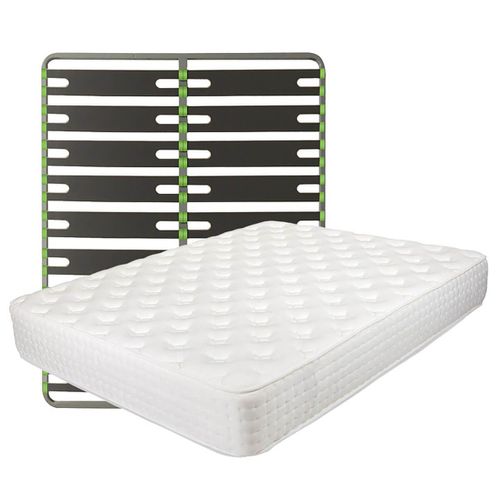 Pack Matelas   160 X 200 Cm Avec Cadre à Lattes