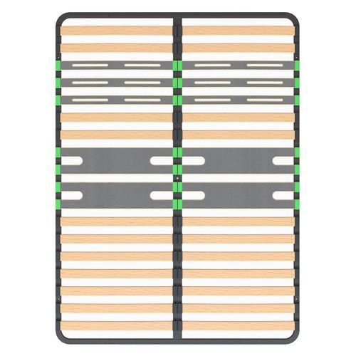 Pack Matelas   140 X 190 Cm Avec Cadre à Lattes