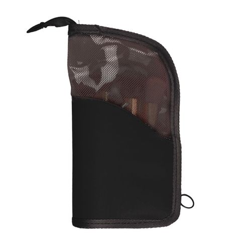 Trousse De Voyage Pour Pinceaux De Maquillage En Polyester Noir - Velissa