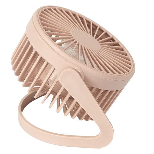 Ventilateur USB Silencieux Rose à Deux Vitesses (h15cm) Avec Une Tête Orientable Et Inclinable Vert