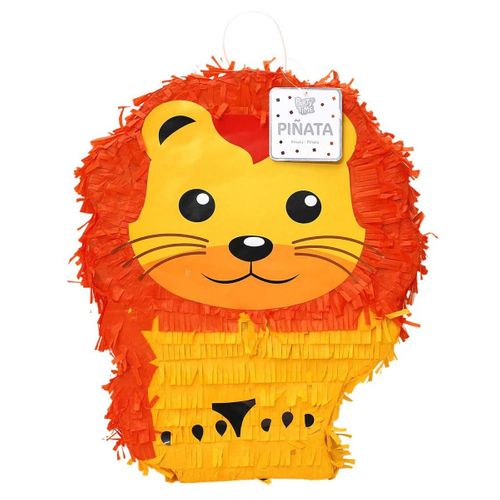 Pinata Forme Lion à Garnir H39cm - Cassebonbon