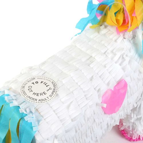 Pinata Forme Licorne à Garnir H48cm - Cassebonbon