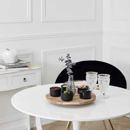 Plateau Tournant D.35cm En Acacia Massif - Tissa