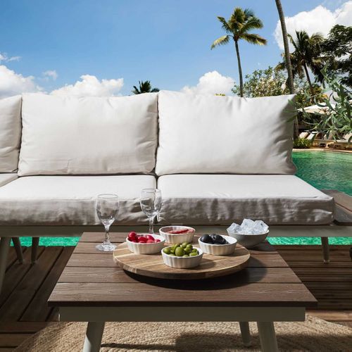 Plateau Tournant D.35cm En Acacia Massif - Tissa