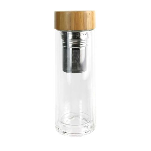 Bouteille En Verre Double Paroi 33cl Avec Infuseur - Infuzz