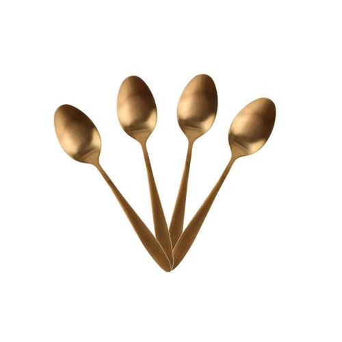 Ménagère 16 Pièces En Acier Inoxydable Cuivré - Stella