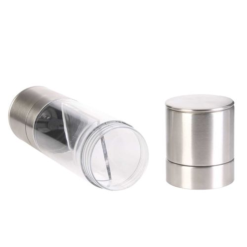 Moulin à Poivre Et Sel 2 En 1 En Inox Et Plastique - Milla