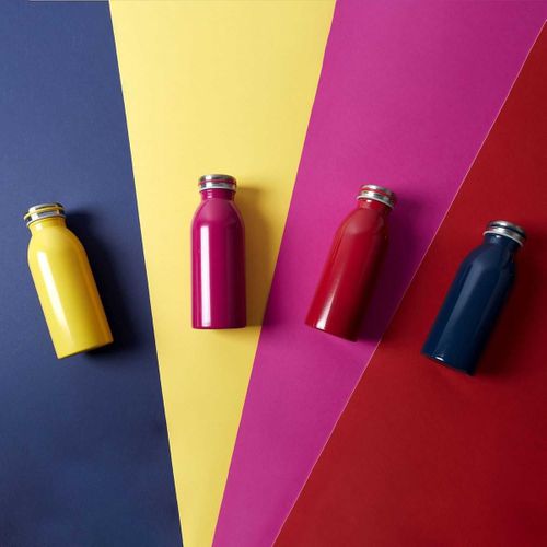 Bouteille De Transport Isotherme 45cl Framboise - Flax