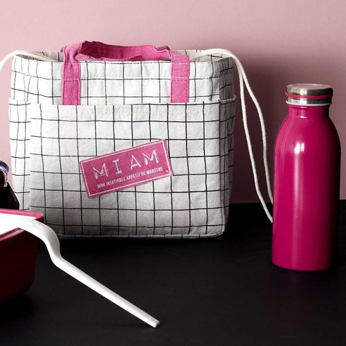 Bouteille De Transport Isotherme 45cl Framboise - Flax