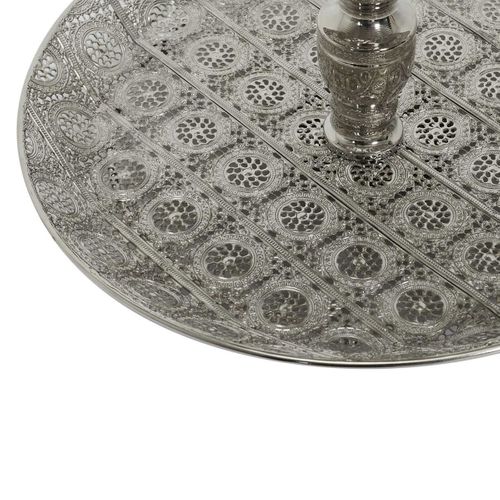 Plateau Décoratif Double Ø49cm En Métal - August