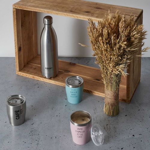 Bouteille De Transport Isotherme 1l En Inox - Garg