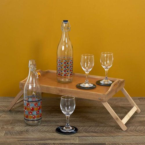 Plateau Dépliant En Bambou - Pliba