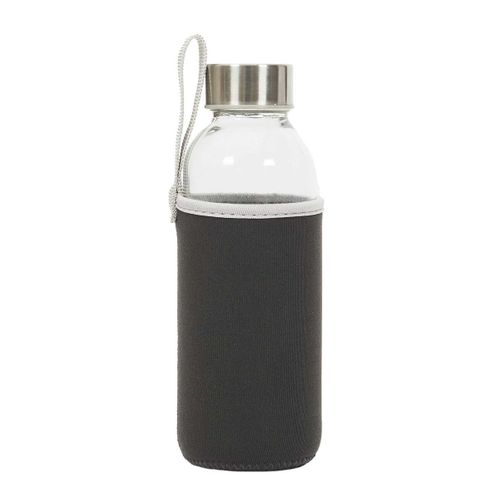 Coffret 2 Bouteilles 50cl Isotherme Terrazzo Et Verre Avec Pochon - Kompil