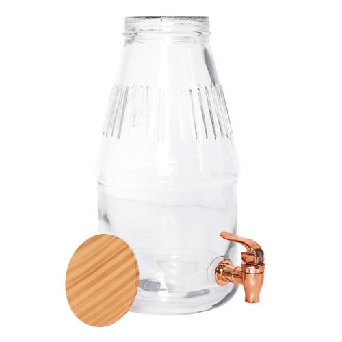 Distributeur Boisson Avec Robinet 3,8 L - Fontaine à Eau Et Cocktail - Bol à Punch - Fontaine Pour