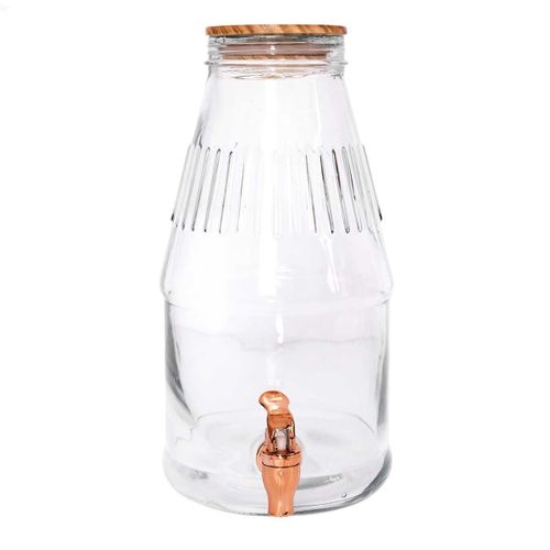 Distributeur Boisson Avec Robinet 3,8 L - Fontaine à Eau Et Cocktail - Bol à Punch - Fontaine Pour