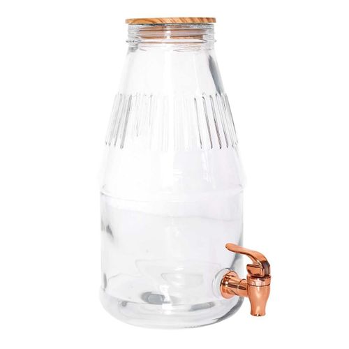Distributeur Boisson Avec Robinet 3,8 L - Fontaine à Eau Et Cocktail - Bol à Punch - Fontaine Pour