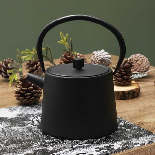Théière Noire En Fonte 90 Cl - Teatime