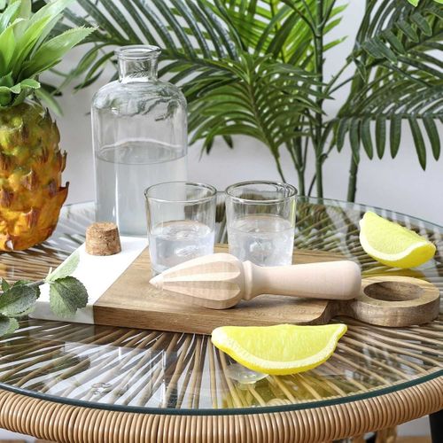 Coffret Rhumerie Avec 1 Carafe 6 Verres Et Presse-agrumes - Mojito