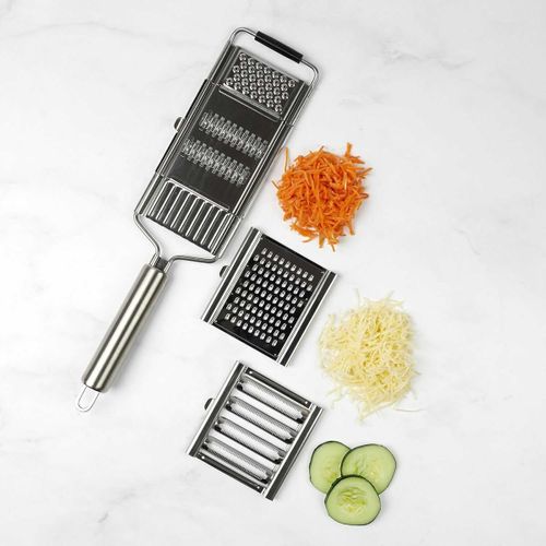 Râpe à Légumes Avec 3 Lames Interchangeables - Raptou