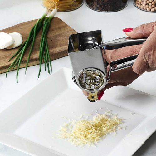 Râpe à Fromage à Manivelle Inox - Minnie