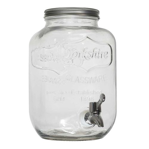 Distributeur à Boisson En Verre 4l Avec Robinet - Madas