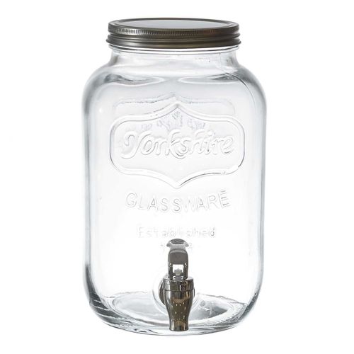 Distributeur à Boisson En Verre 4l Avec Robinet - Madas