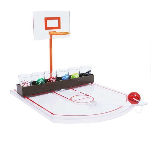 Jeu à Boire Basket Avec 6 Verres - Packer