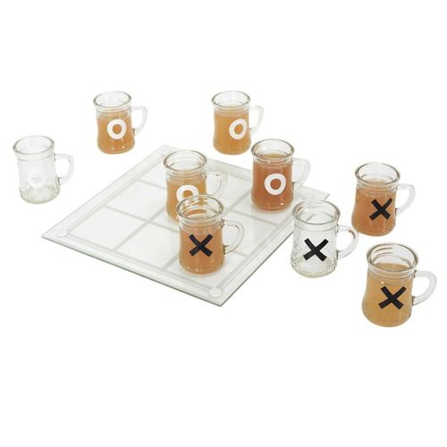 Jeu Du Morpion à Boire En Verre - Katty