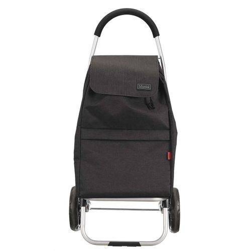 Chariot Shopping En Tissu Résistant Noir - Simone