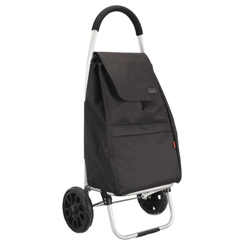 Chariot Shopping En Tissu Résistant Noir - Simone