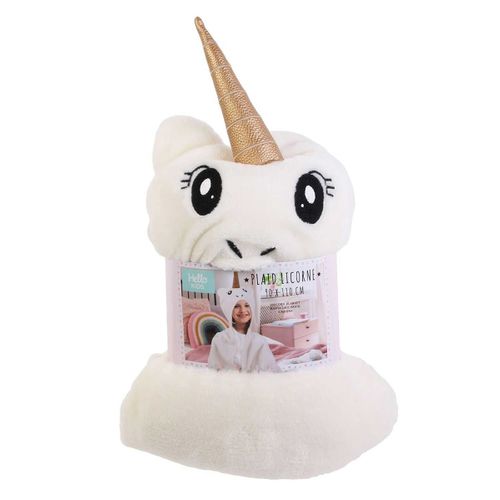 Plaid Ultra Doux Capuche Licorne - Mina