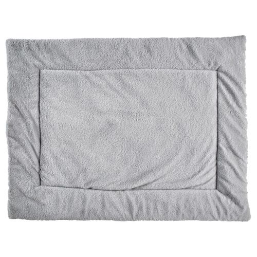 Tapis Pour Animaux 85x63cm Tissu Peluché Gris Clair - Sleepy