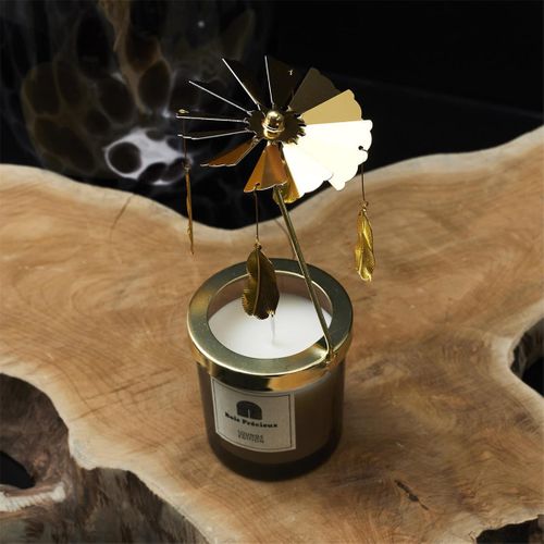 Bougie Parfumée Carrousel Senteur Bois et Gingembre - Volantis