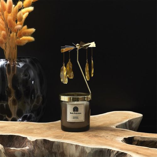 Bougie Parfumée Carrousel Senteur Bois et Gingembre - Volantis