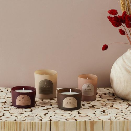 Coffret 4 Bougies Parfumées Senteurs Naturelles - Molly