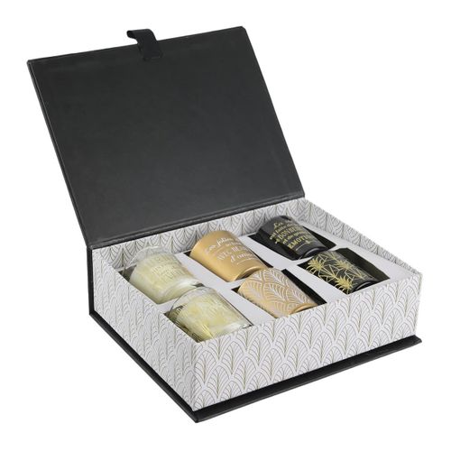 Coffret De 6 Bougies Parfumées Vanille - Wonderful