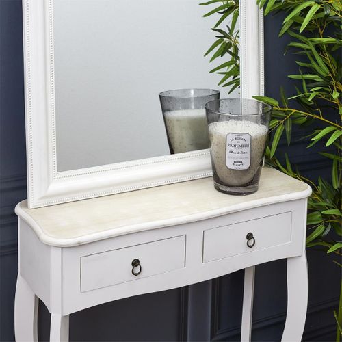 Bougie Parfumée En Verre Bullé Gris Clair Senteur Fleur De Coton H23cm - Rainy