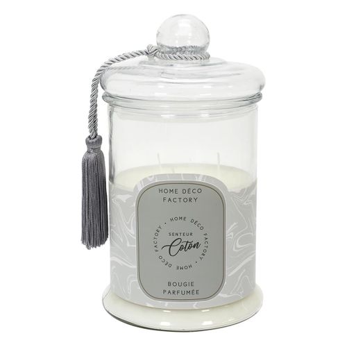 Bougie Bonbonnière Parfumée Senteur Coton H29cm - Tagada
