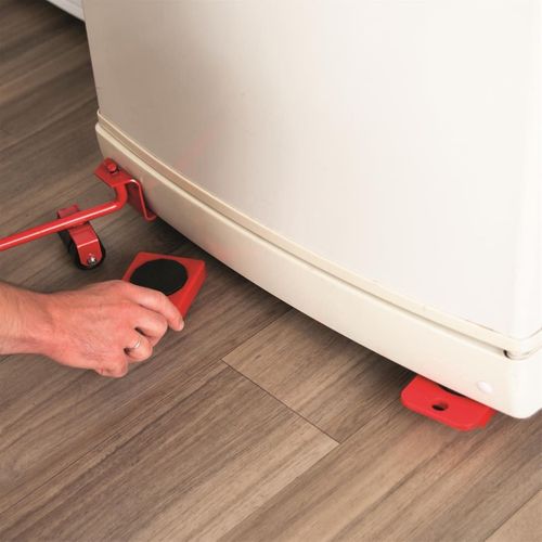 Kit De Déplacement Pour Mobilier 150kg Avec Levier + 4 Patins Roulants - Moving