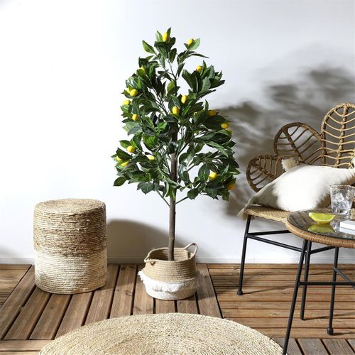 Citronnier Artificiel En Pot 120cm - Limon