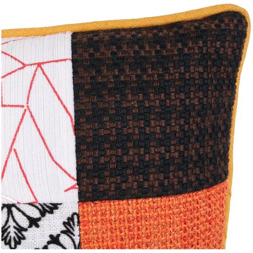 Coussin Déhoussable 40cm Motif Patchwork - Quadi