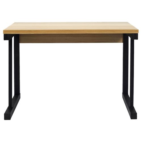 Organisateur Pour Micro-ondes Métal Noir Et Aspect Bois - Seishi